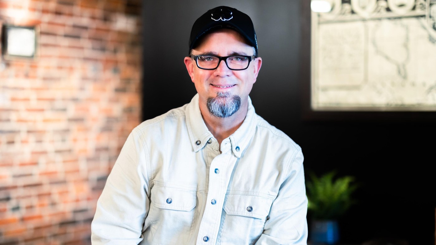 Joe McCall, Simple Land Flips and Dirt Flippers coach, in a studio portrait